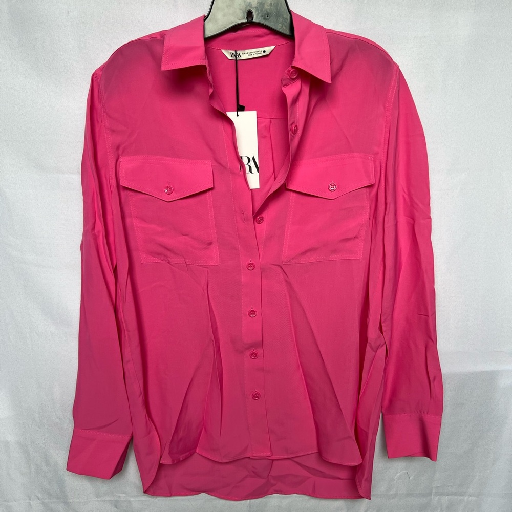 Zara Oversized Button Down